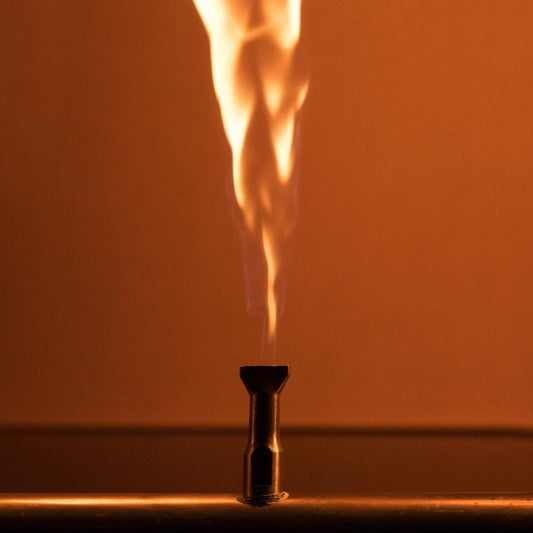 Top Fires Linear Bullet Gas Burner - Match Lit, 18 to 96-Inch Long Sizes