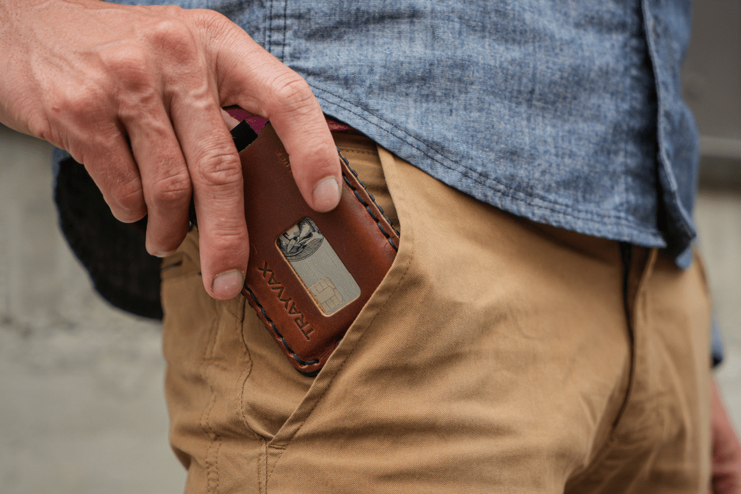 Ascent Wallet - Black Tobacco Brown