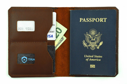 Explorer Passport Wallet - Brown