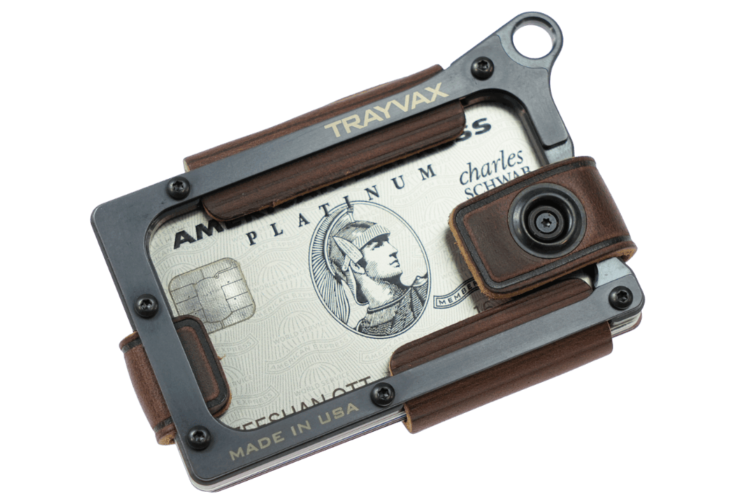 Contour Wallet - Black Mississippi Mud