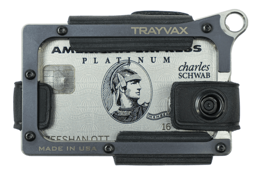 Contour Wallet - Raw Stealth Black