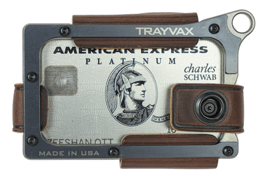 Contour Wallet - Titanium Mississippi Mud