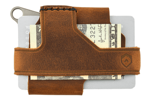 Contour Wallet - Titanium Tobacco Brown