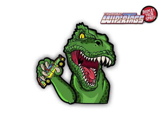 T-REX Waving Dinosaur WiperTags