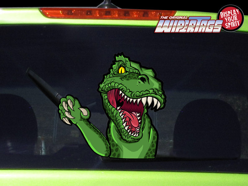 T-REX Waving Dinosaur WiperTags