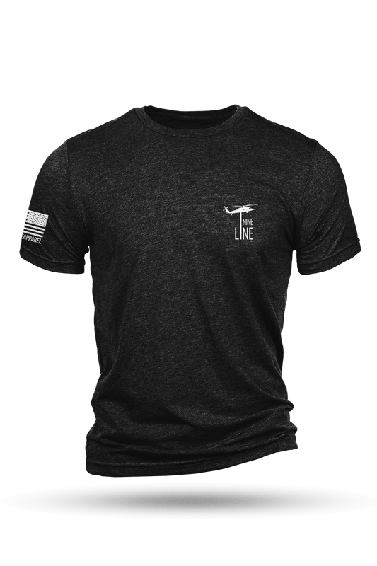 Tri-Blend T-Shirt - American Flag Schematic