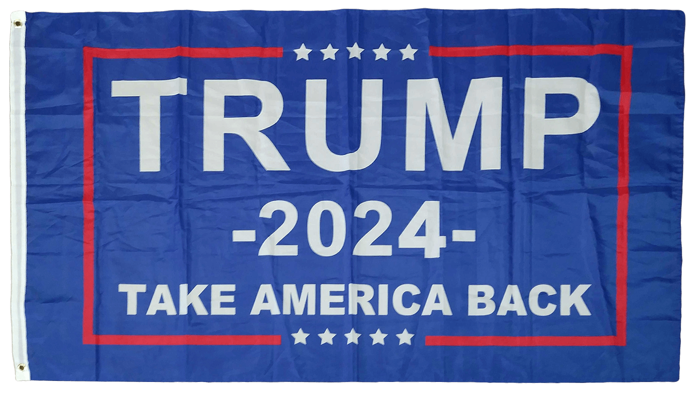 Trump 2024 Take America Back Flag