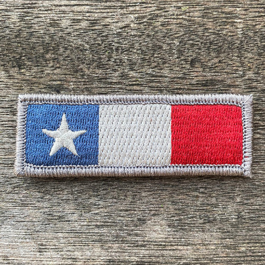 Dodson's Texas Tri-Color Tactical Morale Patch - 1" x 3"