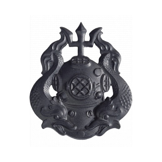 U.S. Army Master Diver Badge - Black Metal Pin-On