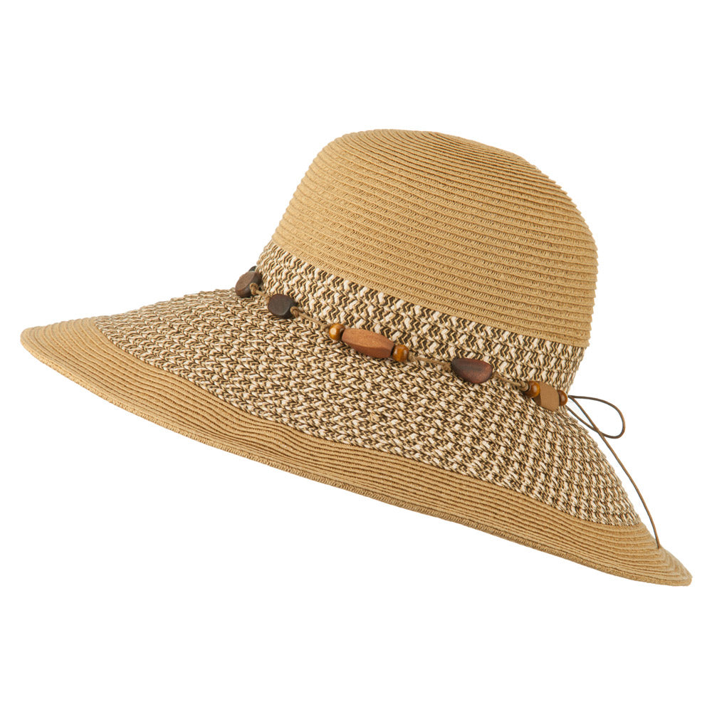 UPF 50+ Tweed Braid Bead Hat