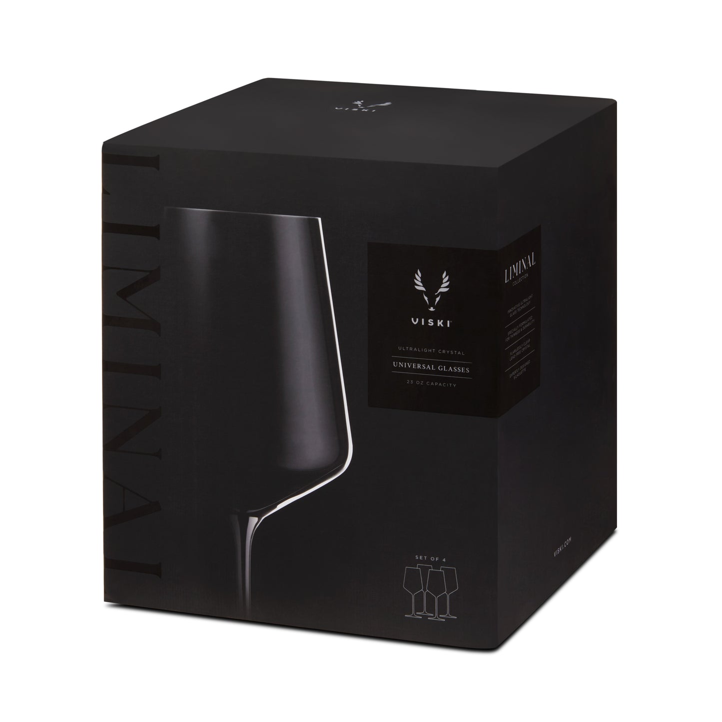Liminal Universal Wine Glasses, Set of 4