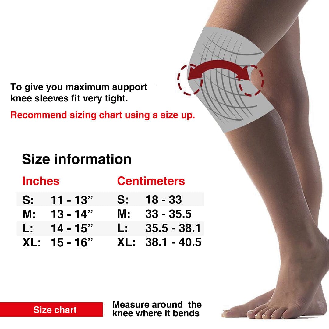 Reversible Knee Sleeves Gray Pair