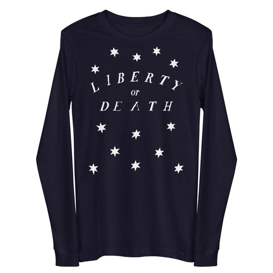 Liberty or Death Colonial Stars Long Sleeve T-Shirt