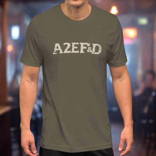 Against All Enemies Distressed Vintage T-shirt