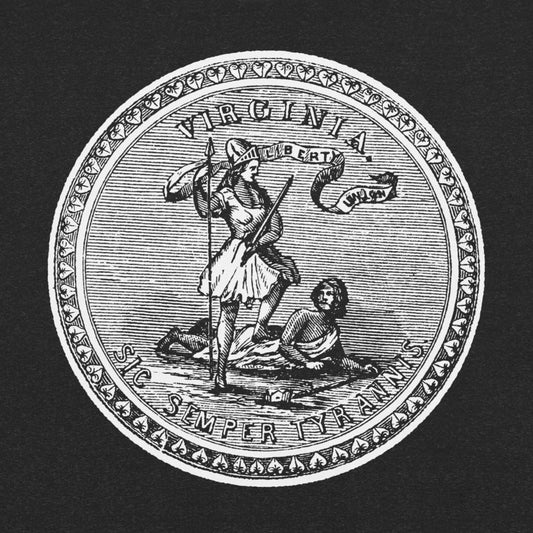 Sic Semper Tyrannis Virgina Great Seal T-Shirt