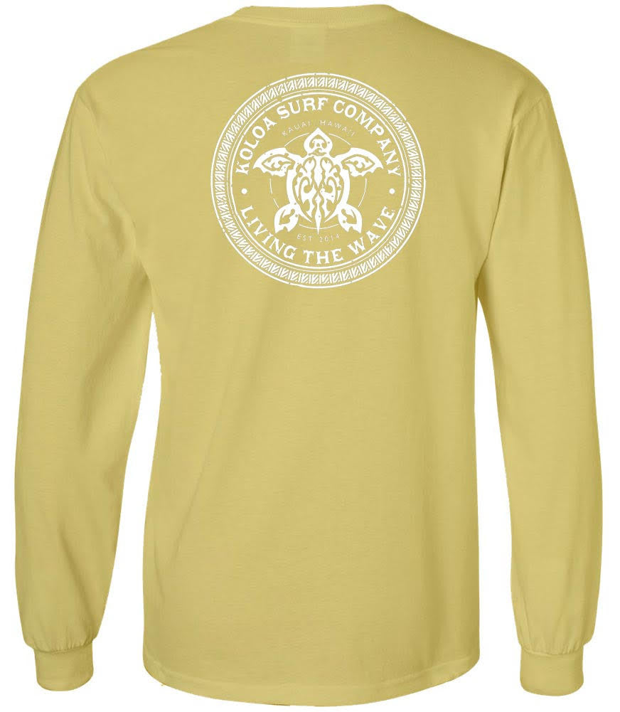 Koloa Tribal Turtle Long Sleeve T-Shirt