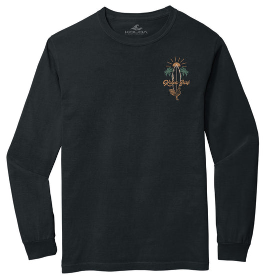 Koloa Rooster Board Pigment Dyed Long Sleeve T-Shirt