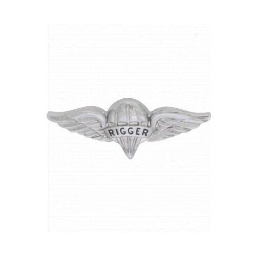 U.S. Army Pararigger Badge - No Shine Insignia