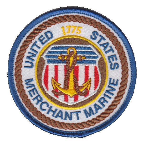 United States Merchant Marines 3 Inch Sew-On Patch