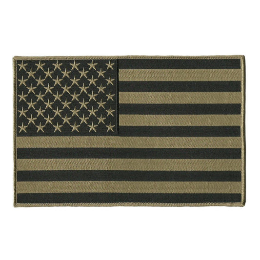 USA Flag Patches - Motorcycle Vest - Iron-On