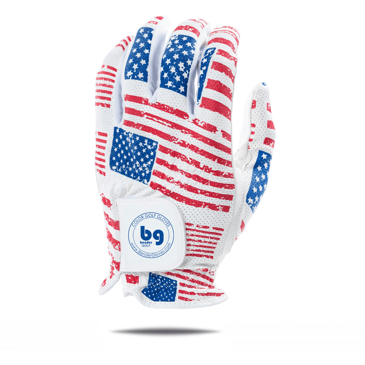 USA American Flag Mesh Golf Glove