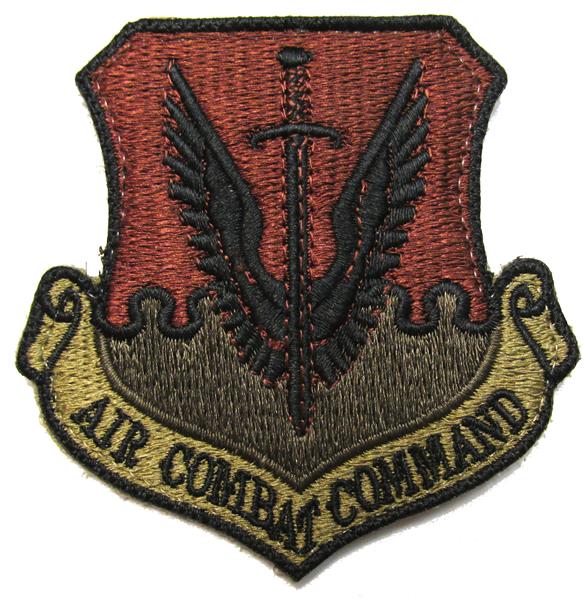 Air Force Air Combat Command OCP Patch - ACC Spice Brown