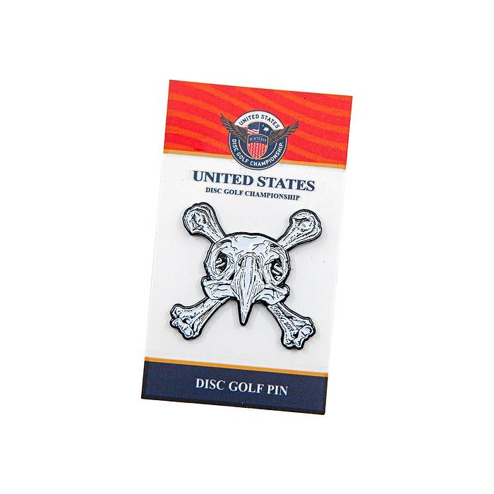USDGC Roc Skull & Bones - Enamel Pin