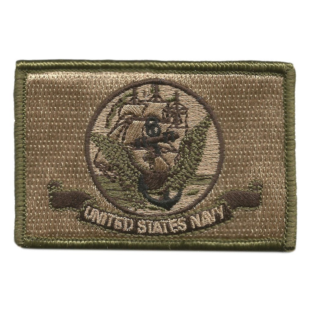 2"x3" Navy Tactical Patches (Military)
