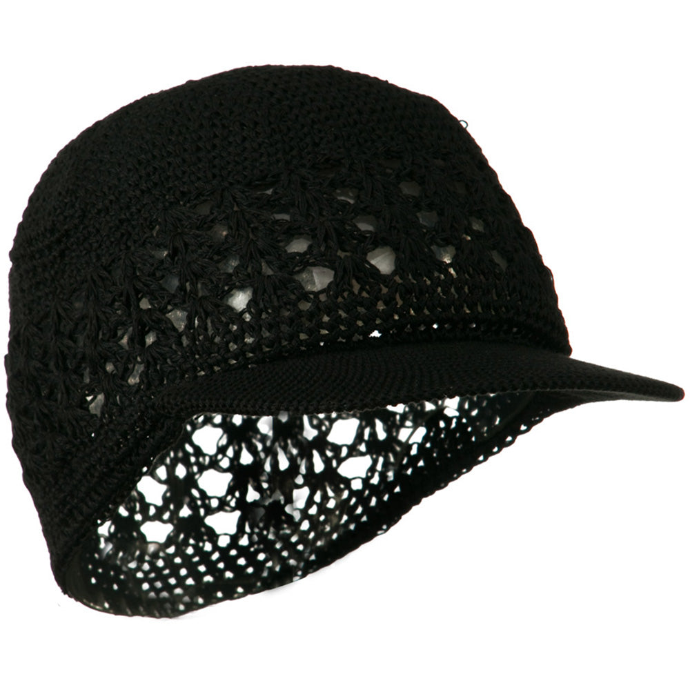 Visor Cotton Kufi Cap