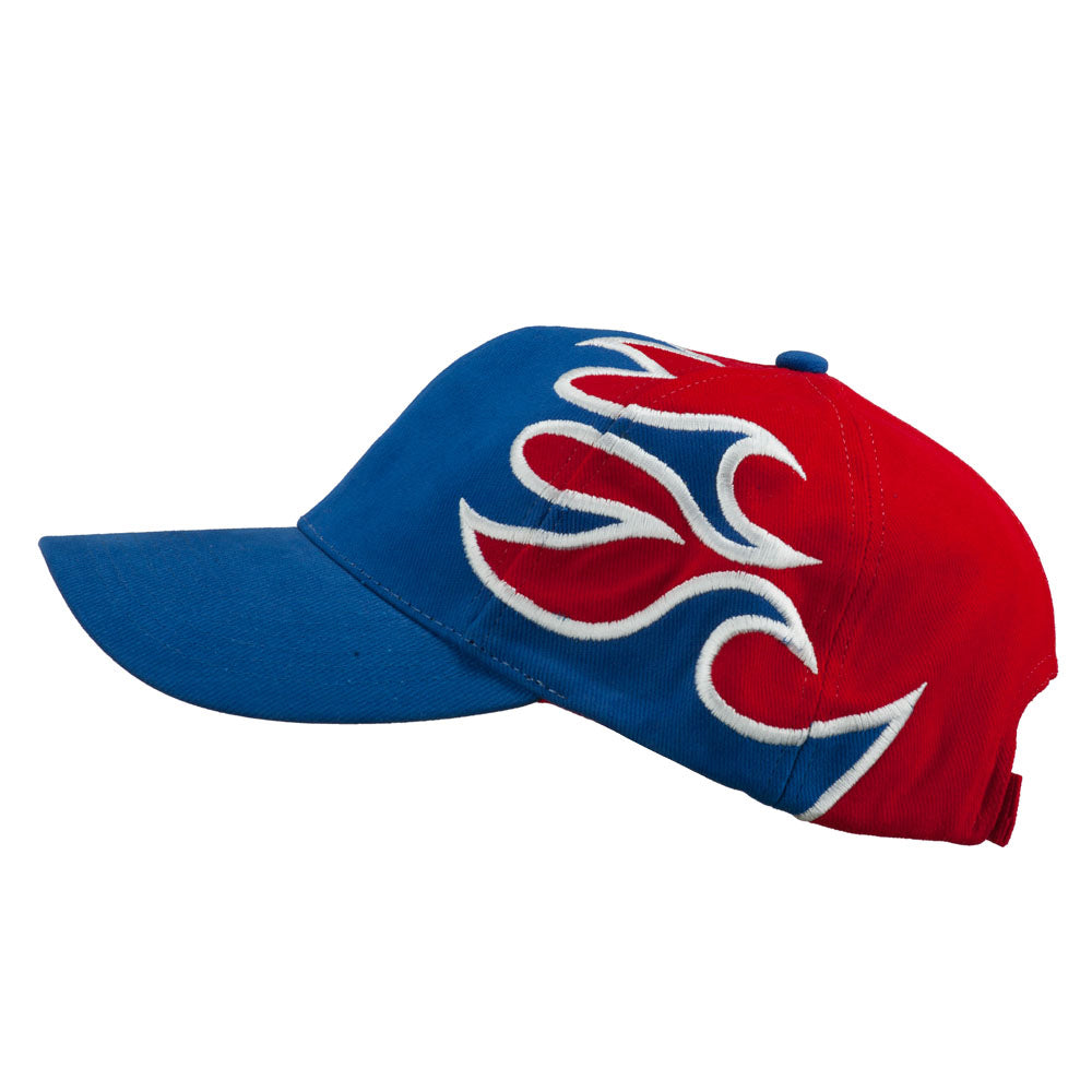 Vintage Flame Design Cotton Cap