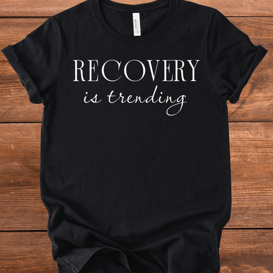 Vintage Blend Recovery T-Shirt | Inspiring Sobriety | Recovery Is Trending