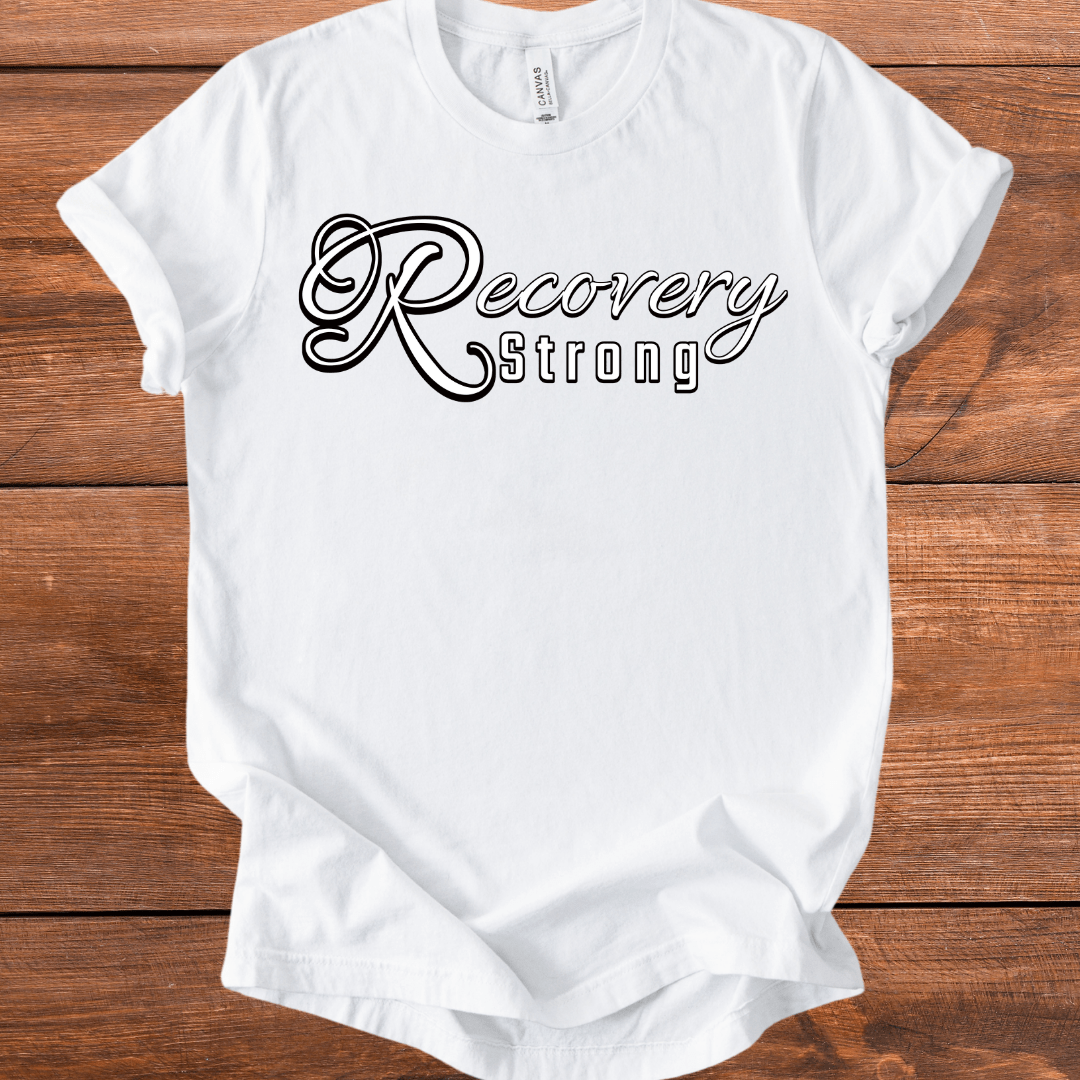 Vintage Blend Recovery T-Shirt | Inspiring Sobriety | Recovery Strong