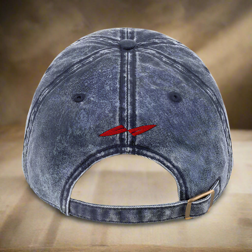 Against All Enemies Vintage Cotton Twill Cap (RWB)