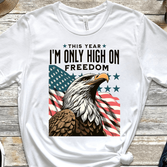 Vintage Recovery T-Shirt | Inspiring Sobriety | High on Freedom