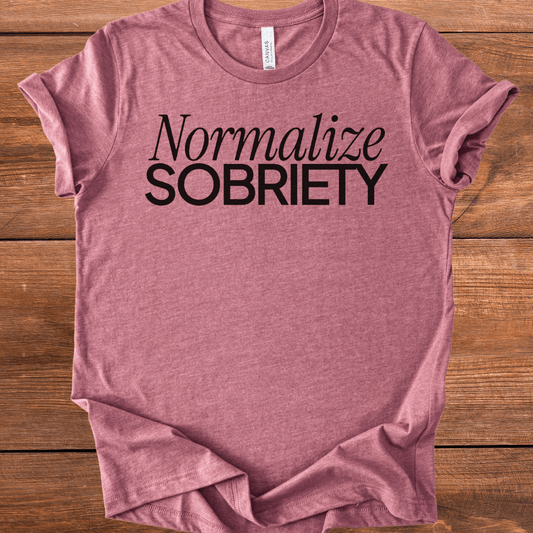 Vintage Recovery T-Shirt | Inspiring Sobriety | Normalize Sobriety