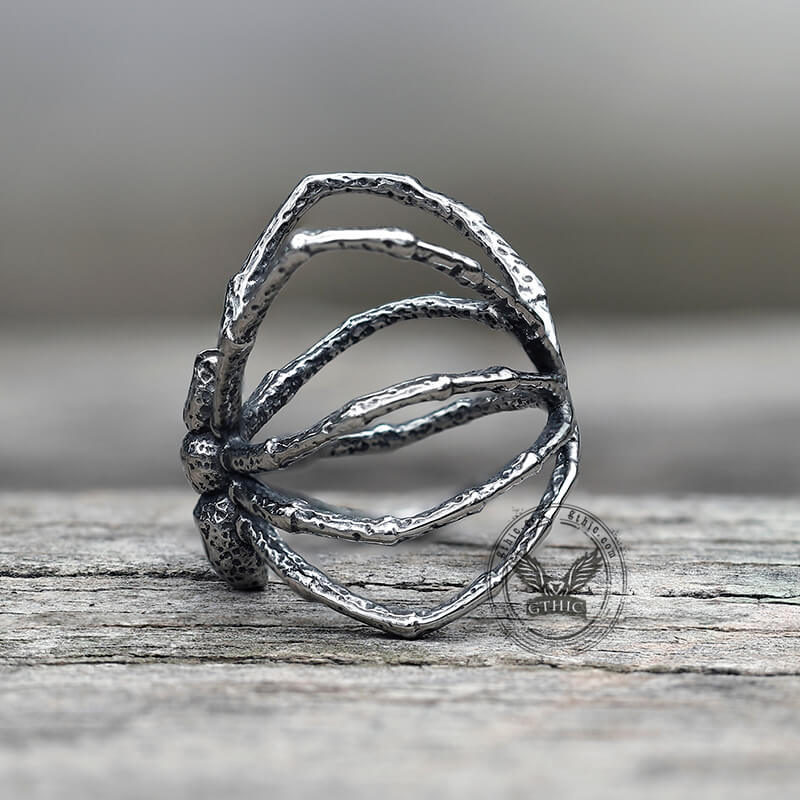 Vintage Spider Stainless Steel Ring