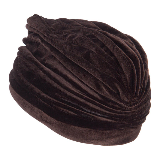 Women's Velvet Turban Hat
