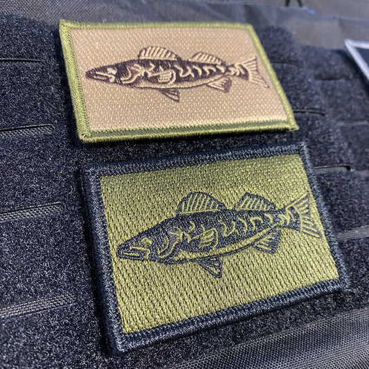 2"x3" Walleye Tactical Patches