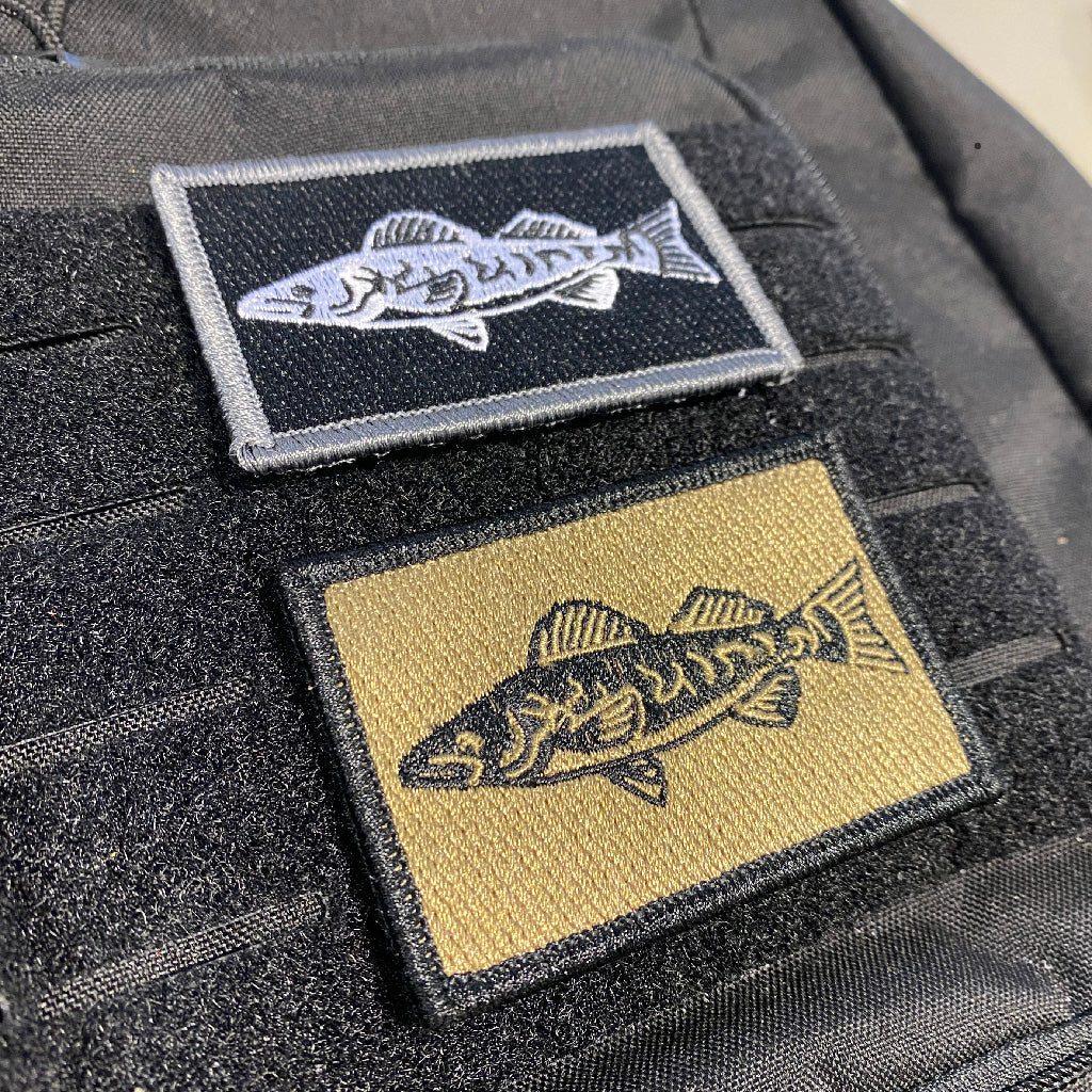 2"x3" Walleye Tactical Patches
