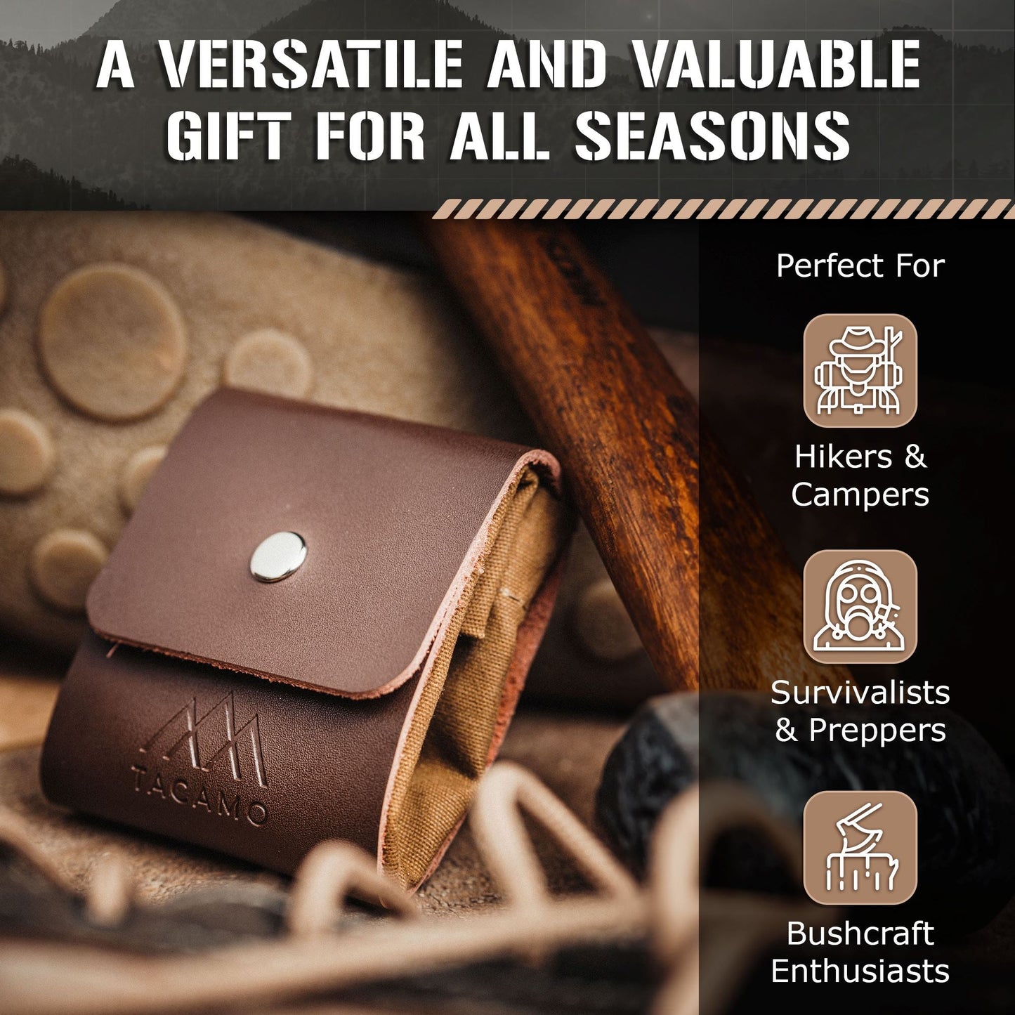 Waxed Canvas Foraging Pouch