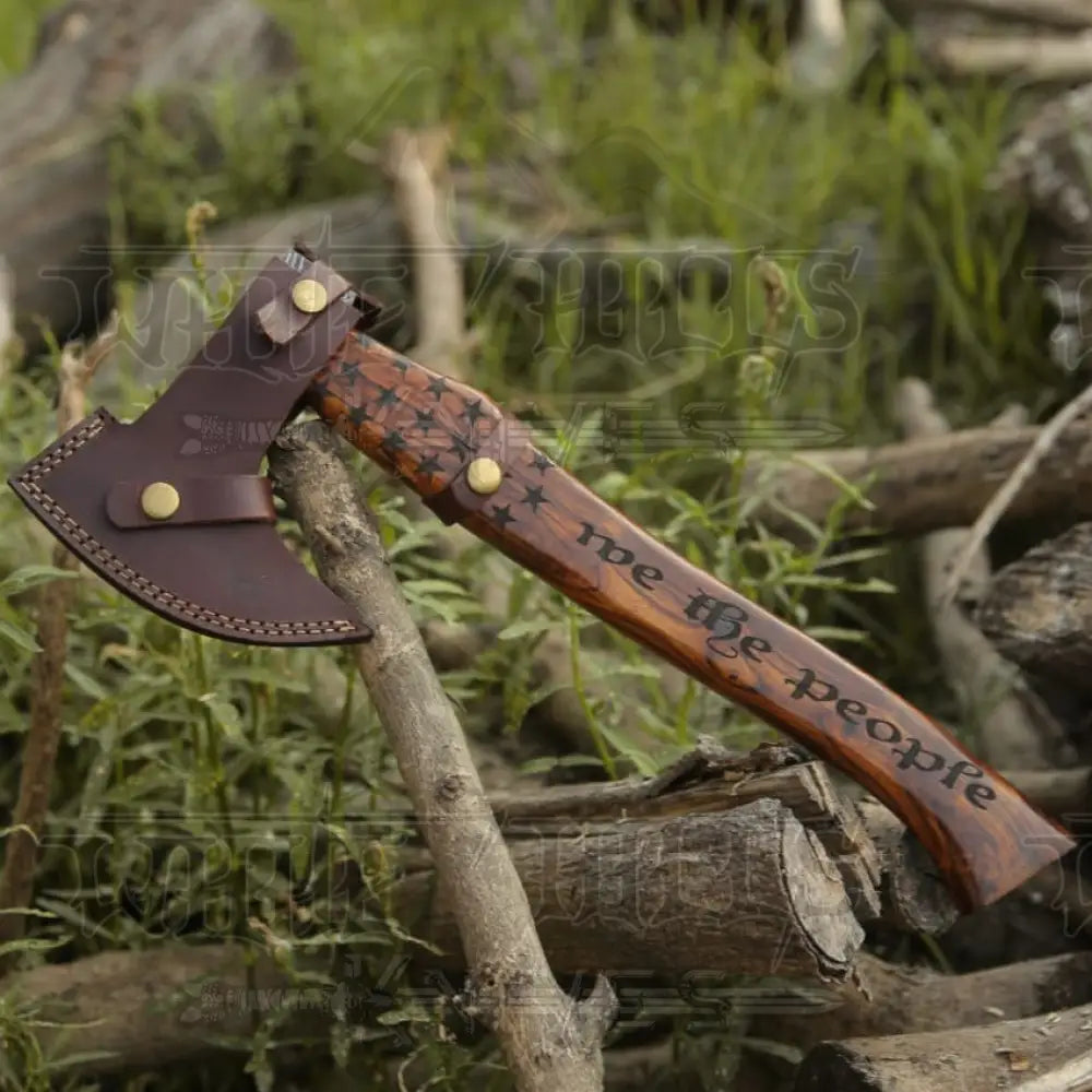 WE THE PEOPLE Chopper - American Damascus Axe - 20 Inches