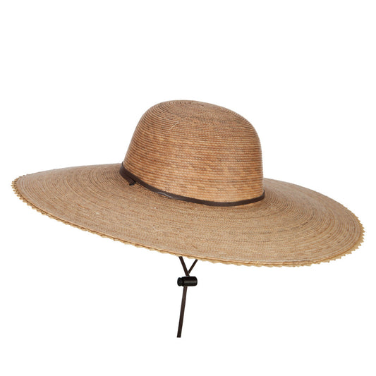 Women's Palm Straw Extra Wide Brim Sun Hat