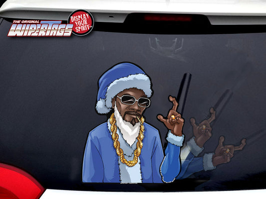West Coast Santa Waving WiperTag