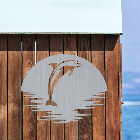 Dolphin Jumping Wall Art