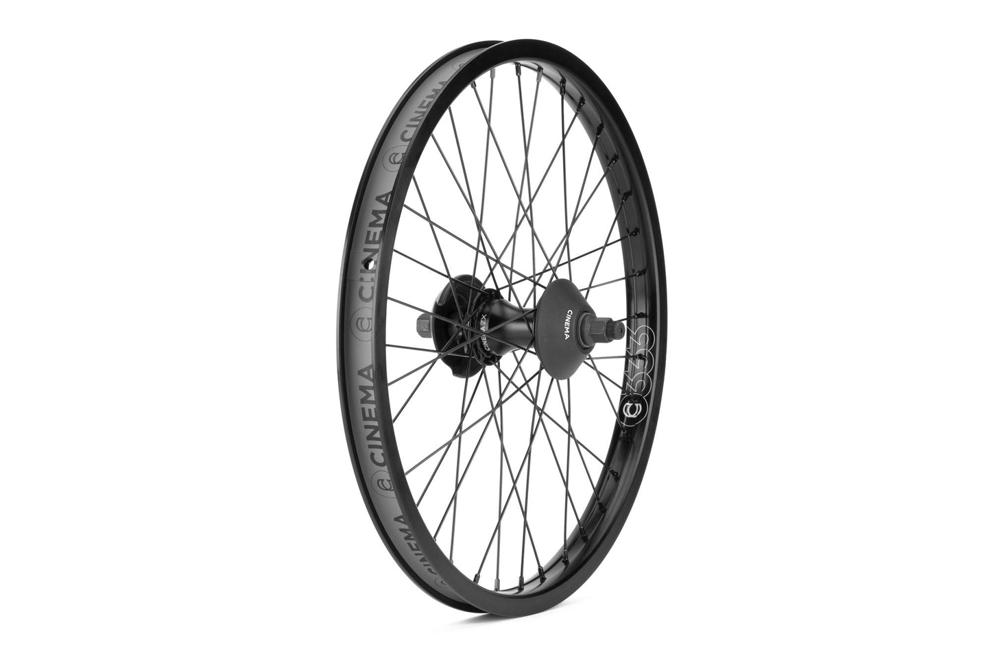 Cinema BMX ZX 333 Cassette RHD Rear Wheel - Black