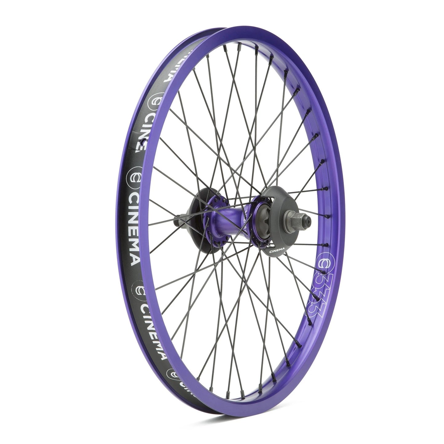Cinema BMX ZX 333 Cassette RHD Rear Wheel - Purple