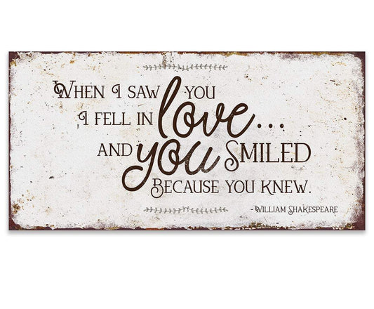When I Saw You - Canvas