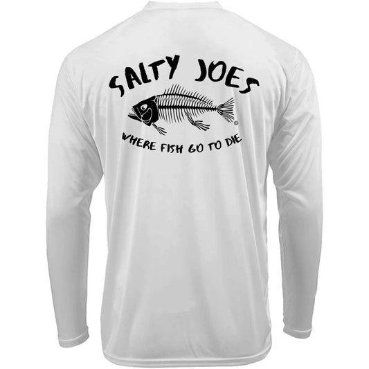 Salty Joe's "Where Fish Go To Die" Long Sleeve Sun Shirt