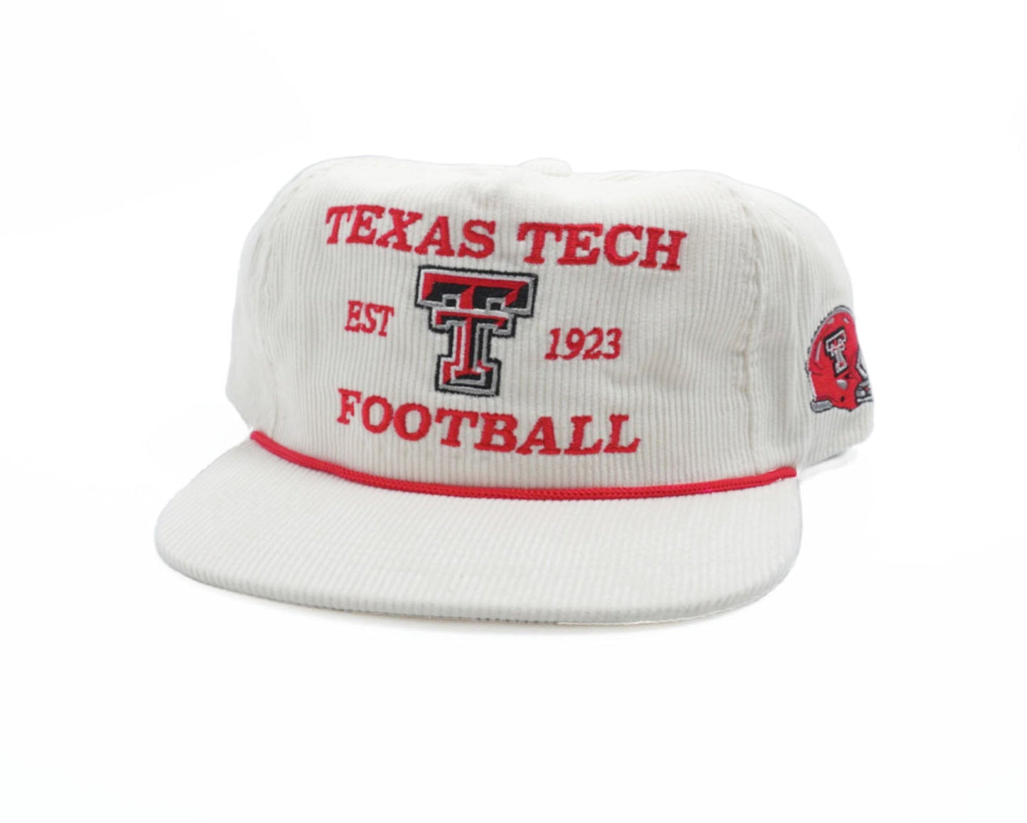White Corduroy Texas Tech Football