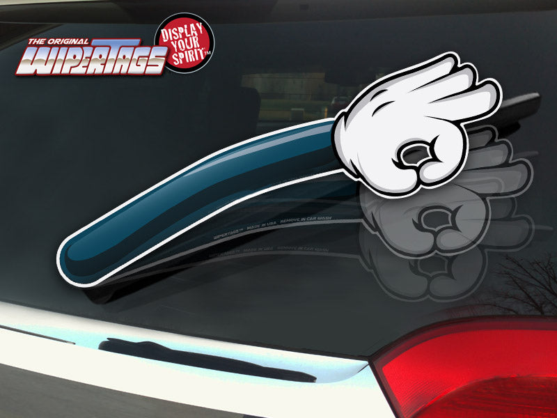 White Glove OK/Circle Game WiperTags